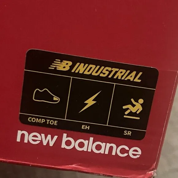 NEW BALANCE Composite Toe Quikshift Industrial Shoe Black Size 16 XX-Wide NEW