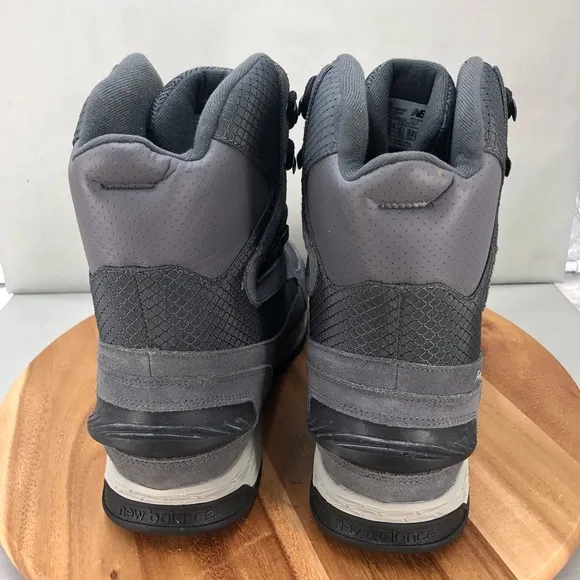 New Balance Fresh Foam 1000 Winter Waterproof Snow Gray Boots Mens 14 Insulated