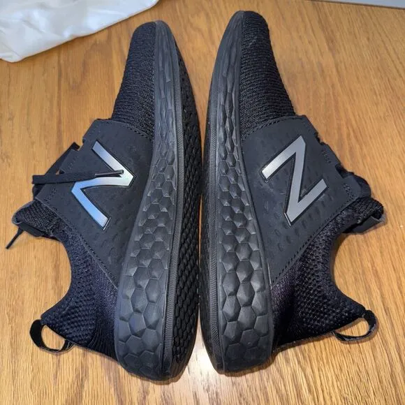 New Balance Fresh Foam Cruzv1 Reissue MCRZRBP1 Mens 9 Black Running Shoes LR1231