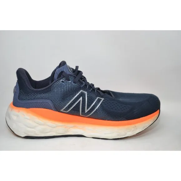 New Balance Fresh Foam More v3 Mens 12.5 4E Shoes Sneakers Blue Running Athletic