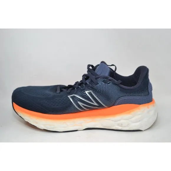 New Balance Fresh Foam More v3 Mens 12.5 4E Shoes Sneakers Blue Running Athletic