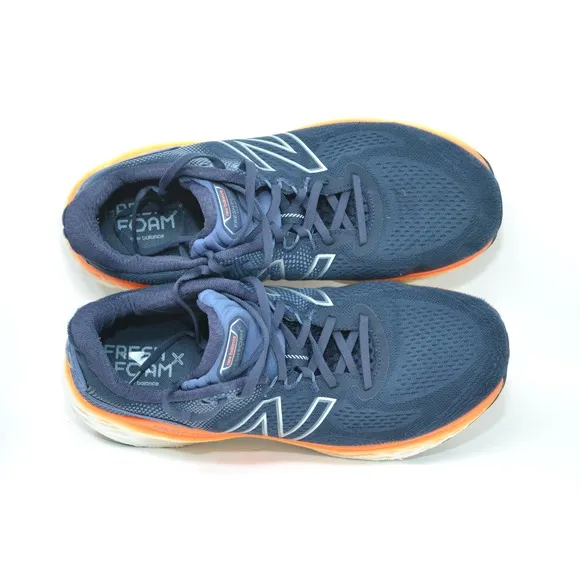 New Balance Fresh Foam More v3 Mens 12.5 4E Shoes Sneakers Blue Running Athletic