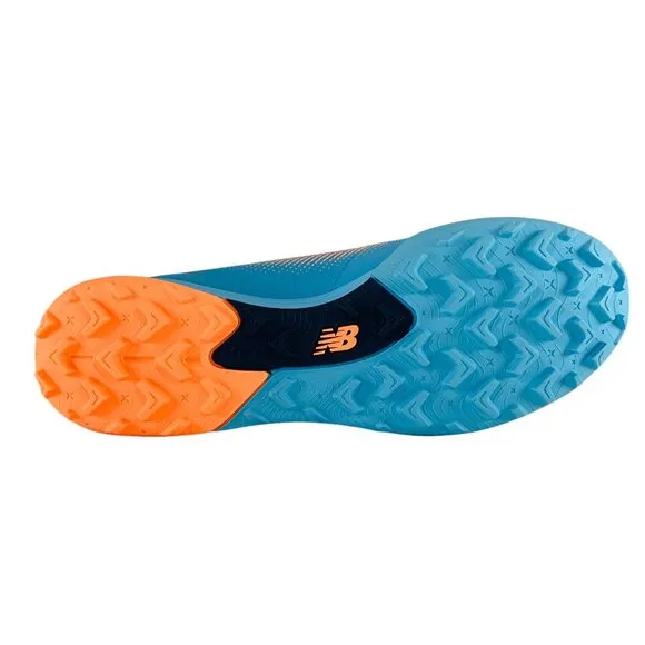 New Balance Furon Pro TF v7  Blue Orange Wide 2E Turf Men's Soccer Shoes SF1TS75