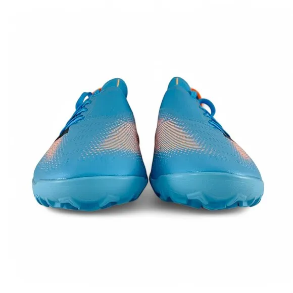 New Balance Furon Pro TF v7  Blue Orange Wide 2E Turf Men's Soccer Shoes SF1TS75