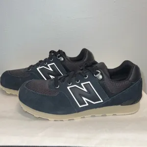 New Balance Kids Sneakers 574 Leisure-lace Up Charcoal Black Unisex Boys 5.5 NEW