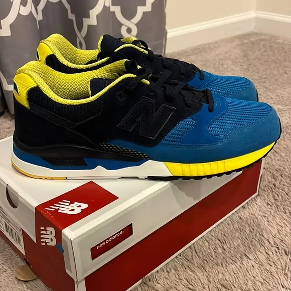 New Balance M530RTB 530 Classics shoes sneakers new blue black Mens size 12