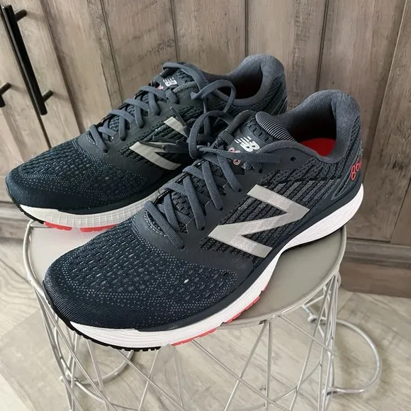 New Balance Mens 860 V9 Blue Running Shoes Sneakers M860PF9 Size 9 D NWOB