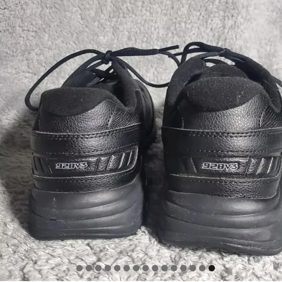 New Balance Men's 928 V3 Black Walking Shoes