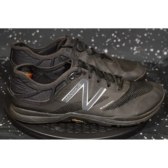 New Balance Minimus 20v5 Men's Sneakers Sz 10.5 D Black Training Shoes MX20BK5