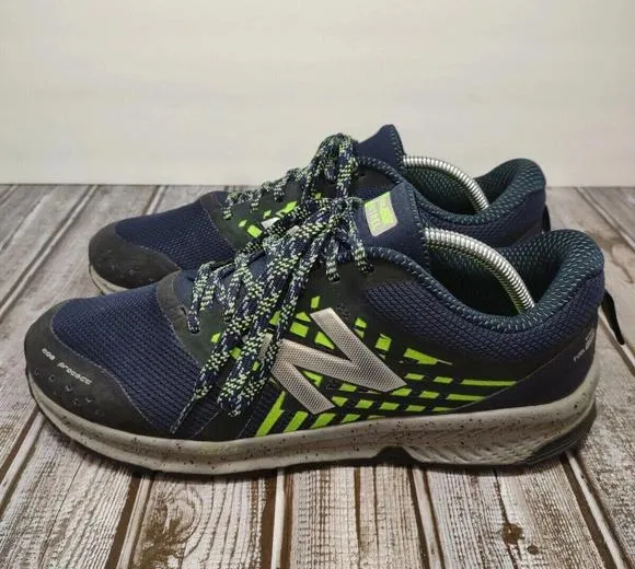 New Balance Nitrel Men's Size 10 Blue Black Running Shoes All Terrain MTNTRLN1