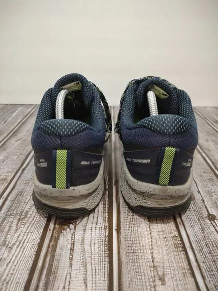 New Balance Nitrel Men's Size 10 Blue Black Running Shoes All Terrain MTNTRLN1