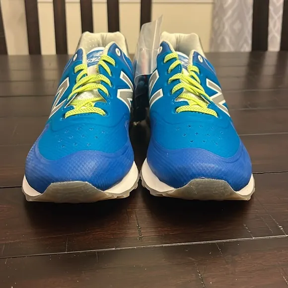 New Balance Reengineered 574 MTL574AL shoes sneakers new blue Mens Size 9.5