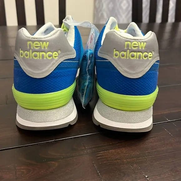 New Balance Reengineered 574 MTL574AL shoes sneakers new blue Mens Size 9.5