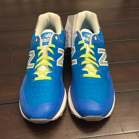 New Balance Reengineered 574 MTL574AL shoes sneakers new blue Mens Size 9.5