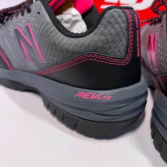 New Balance WID589T1 Women’s Composite Toe Revlite Work Shoes Size 9.5