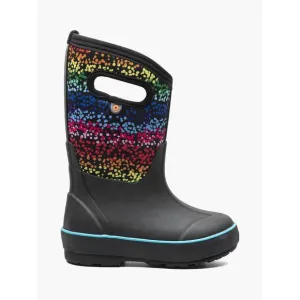 NEW BOGS girls classic high boots in rainbow