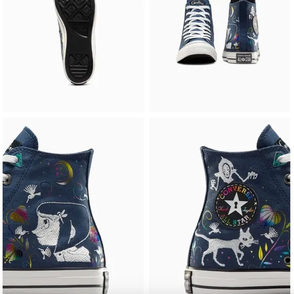 NEW CONVERSE x Coraline Chuck Taylor All Star A12506C Shoes