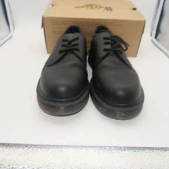 NEW Dr. Martens Doc 1461 SR Shoes Men’s 10 Women's 11 Black Leather