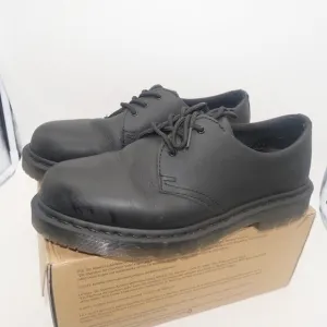 NEW Dr. Martens Doc 1461 SR Shoes Men’s 10 Women's 11 Black Leather
