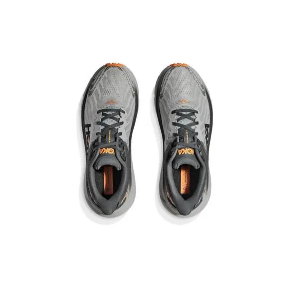 NEW HOKA men's challenger v7 wide shoes in grey