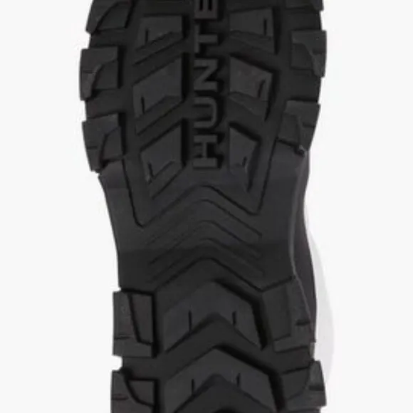 NEW HUNTER Tall Buckle Snow Boots White/black for women 864mn