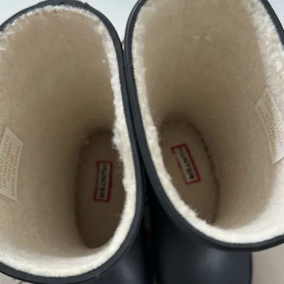 New in Box! Hunter Classic Black Boots Insulated-Toddler Size 10