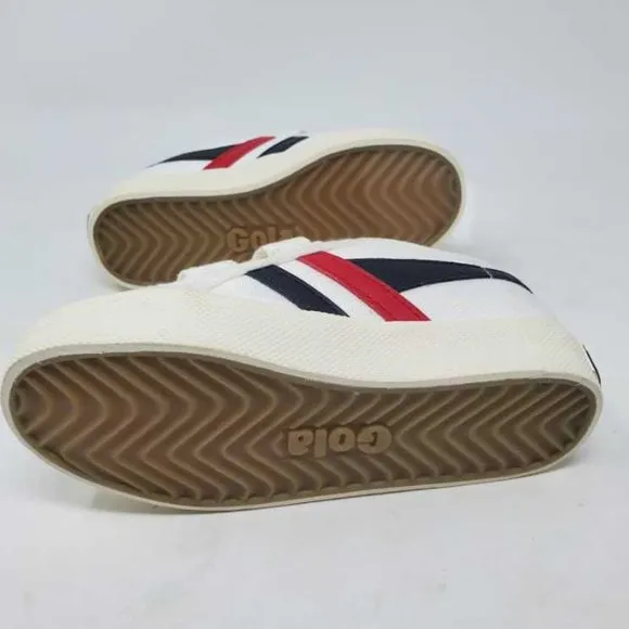 NEW KIDS 9 1 GOLA x CREWCUTS FOR J CREW WHITE COASTERS SHOES TRAINERS