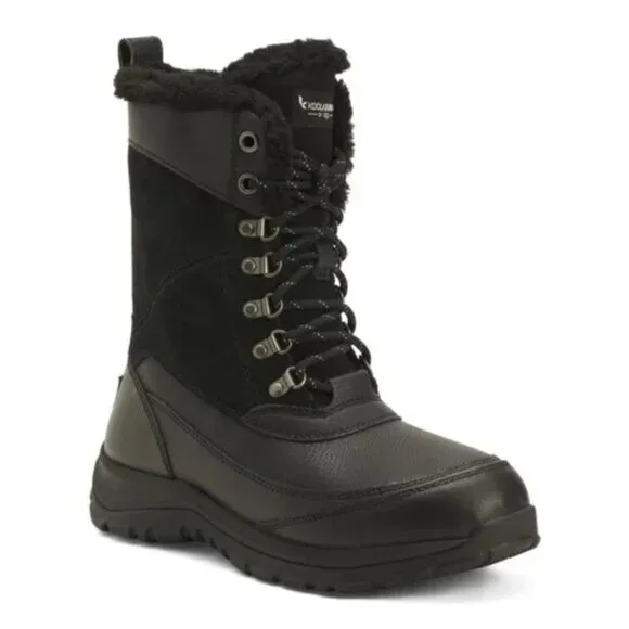 NEW KOOLABURRA BY UGG Men's Rostin Waterproof Tall Pack Boots black 462in
