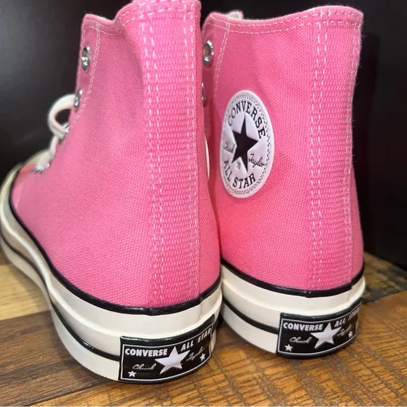 NEW Men’s CONVERSE CHUCK 70 Hi Pink Sneakers A08184F
