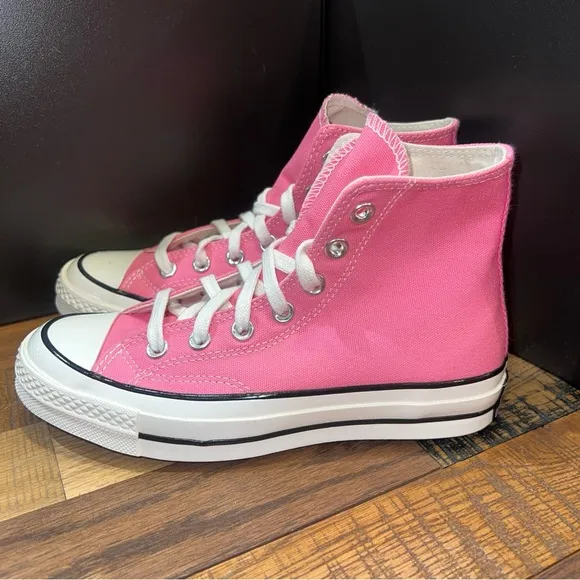 NEW Men’s CONVERSE CHUCK 70 Hi Pink Sneakers A08184F