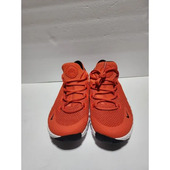 New Men’s Nike Free Metcon 4 Orange/White Training Shoes CT3886-890 Men's Size 9