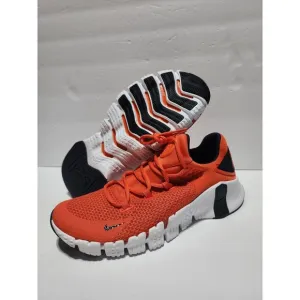New Men’s Nike Free Metcon 4 Orange/White Training Shoes CT3886-890 Men's Size 9