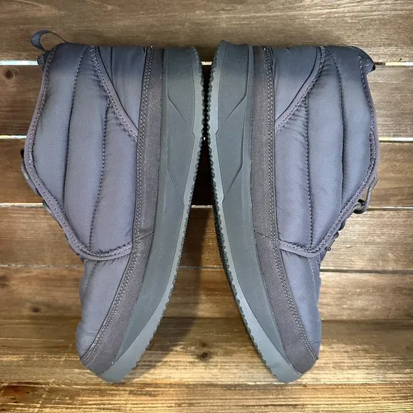 New Mens The North Face NSE Chukka Insulated Gray Winter Snow Boots Size 11 M