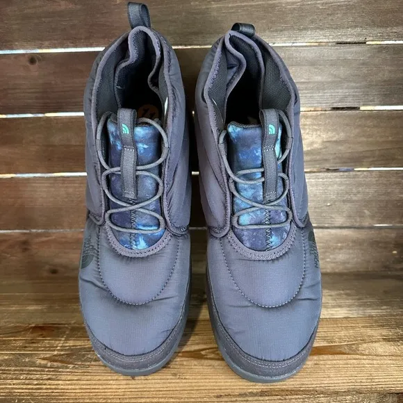 New Mens The North Face NSE Chukka Insulated Gray Winter Snow Boots Size 11 M