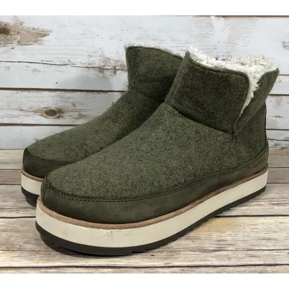 NEW Merrell Juno Pull On Boots Womens Size 8 Slipper Cozy Booties Insulated