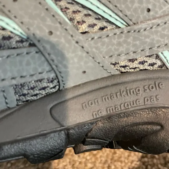NEW Merrell Unisex Gray and Teal Hiking Shoes