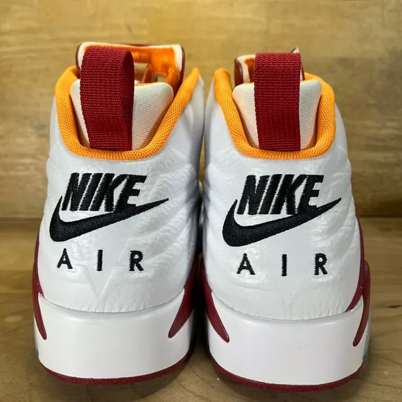 NEW Nike Air Jordan MVP Mens Sz 9.5 Shoes Sneakers Cardinal Red Orange Black