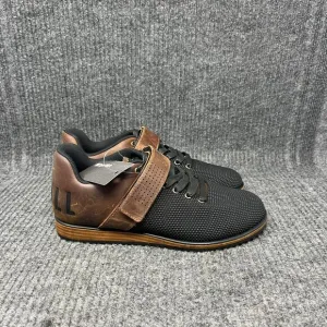 NEW NOBULL Project Lifter Black Coffee Leather Training Shoes Mens 5.5 Women’s 7