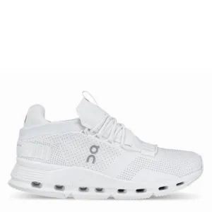 NEW ON RUNNING women's cloudnova running shoes in all white