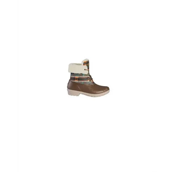 NEW PENDLETON women’s classic basketmaker duck winter boots in cafe