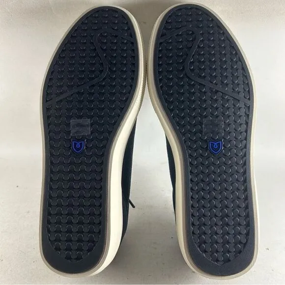 NEW Rothy’s RS02 Men’s Shoes Lace Up Sneakers Knit Navy Blue Size 12