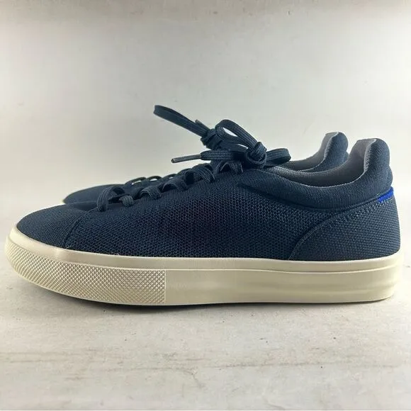 NEW Rothy’s RS02 Men’s Shoes Lace Up Sneakers Knit Navy Blue Size 12