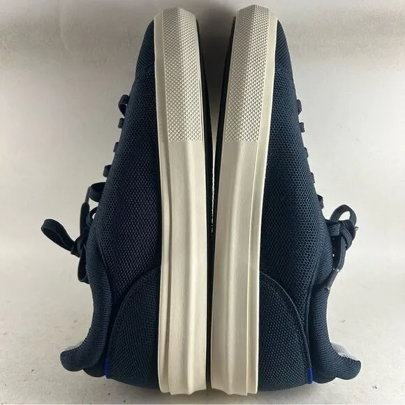 NEW Rothy’s RS02 Men’s Shoes Lace Up Sneakers Knit Navy Blue Size 12