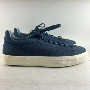 NEW Rothy’s RS02 Men’s Shoes Lace Up Sneakers Knit Navy Blue Size 12