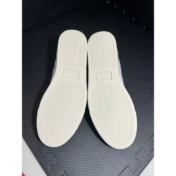 NEW Soludos Mens White Leather Porto‎ Ibiza Sneakers Size 8 Shoes