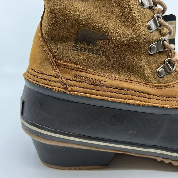 NEW SOREL FANCY LACE II Waterproof Winter Boots Women 10 Fleece Lined‎ Insulated