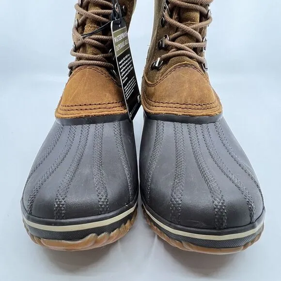 NEW SOREL FANCY LACE II Waterproof Winter Boots Women 10 Fleece Lined‎ Insulated