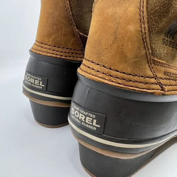 NEW SOREL FANCY LACE II Waterproof Winter Boots Women 10 Fleece Lined‎ Insulated