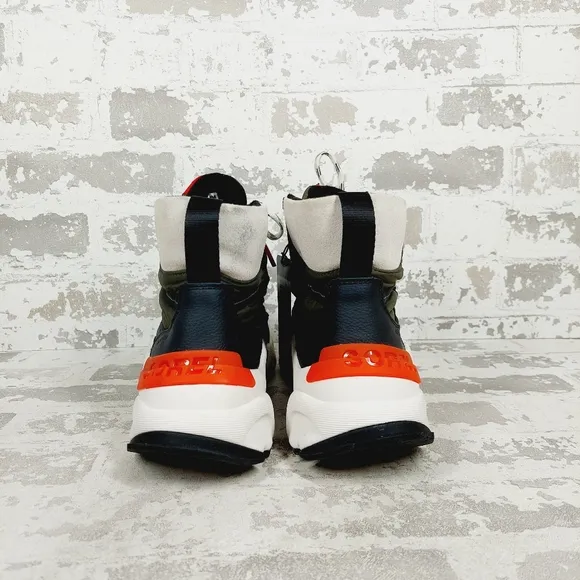NEW Sorel Kinetic Rnegd Sport Boots High Top Sneaker Booties Alpine Tundra F30