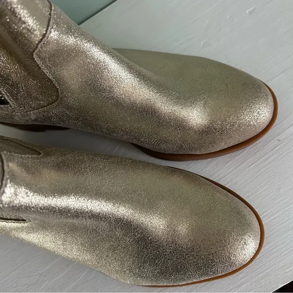NEW Sorel Lolla II Bootie Waterproof Ankle Boot Metallic